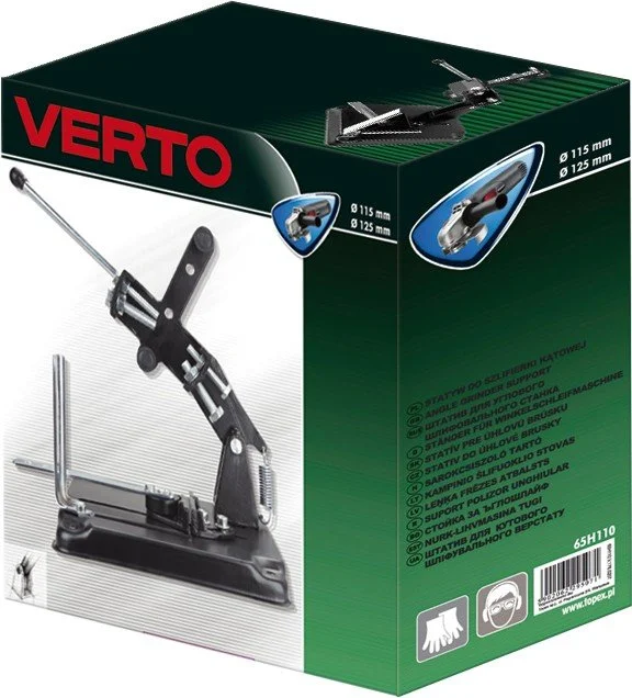 VERTO Vinkelslipsstöd, 125 Mm - Bild 2