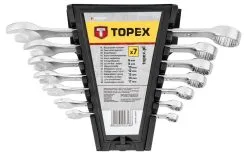 TOPEX Blocknyckelset 6 - 17 Mm, 7 Delar