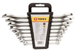 TOPEX Blocknyckelset 6 - 22 Mm, 8 Delar