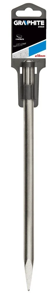 Graphite Spetsmejsel, 18 X 400 Mm - Bild 2