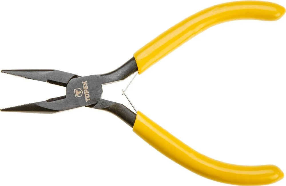 TOPEX Spetstång Precision (rak), 125 Mm