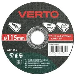 VERTO Slipskiva, 6,0 Mm