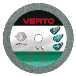 VERTO Skiva För Bänkslipmaskin, 2-pk