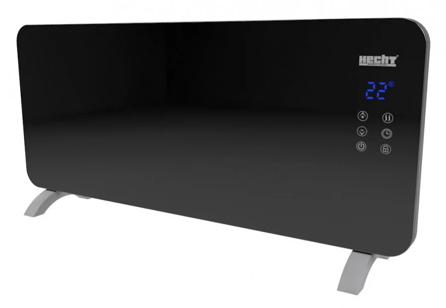 Hecht Värmeelement Med Glaspanel - 2000W