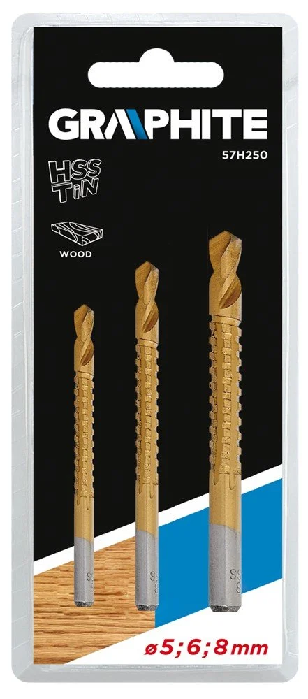 Graphite HSS Hålsåg, 3 Delar - Bild 2