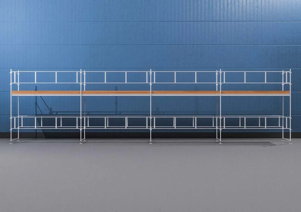 Gardeney Byggnadsställning Ram 12x4 M - Stål