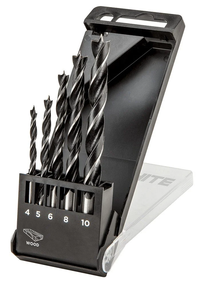 Graphite Träborrsats, 4,0 - 10,0 Mm, 5 Delar