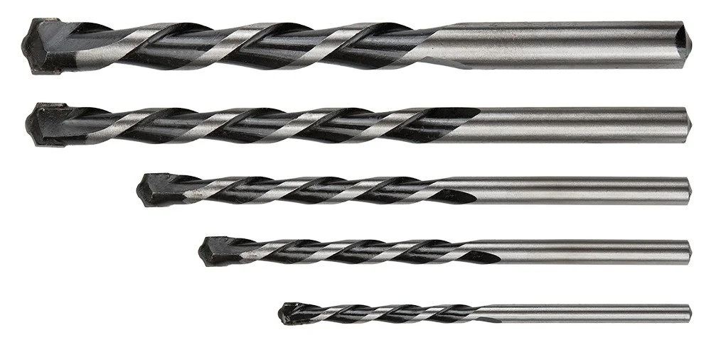 Graphite Svart & Vit Murborrsats, 5 Delar