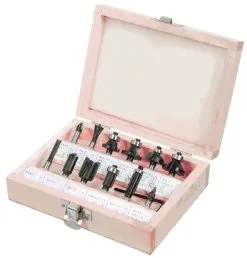 VERTO Frässtål, 8 Mm, 12 Delar