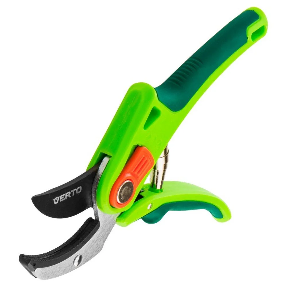 VERTO Sekatör Med Mothållsblad Och Reglerbart Handtag