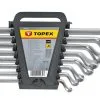 TOPEX Ringnyckelset 6 - 22 Mm, 8 Delar