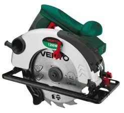 VERTO Cirkelsåg, 1200W, 185 Mm