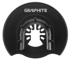 Graphite HSS Halvcirkelblad, 87 Mm