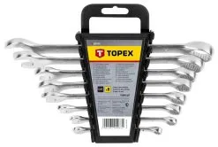 TOPEX Blocknyckelset 6 - 19 Mm, 8 Delar