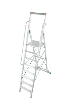 Trappstege - 8 Stegs Med Större Plattform