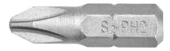 Graphite Bits PH2, 25 Mm, 1/4", 20-pk