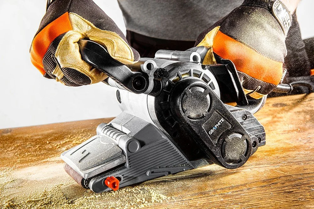 Graphite Bandslipmaskin, 800W - Bild 2