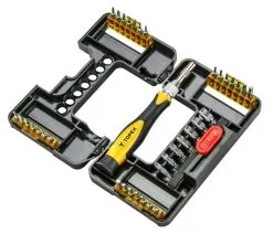 TOPEX Bits- & Hylssats, 37 Delar