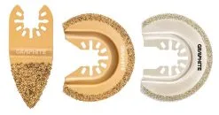 Graphite Sågklingor, Keramik, 3 Delar