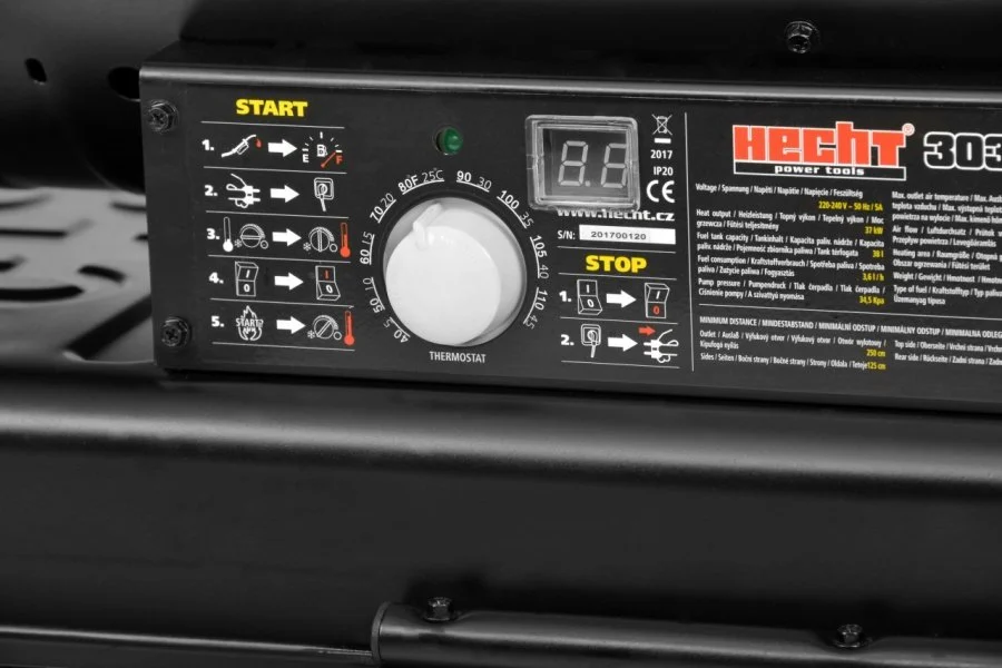 Hecht Dieselvärmare - 37 KW - Bild 2