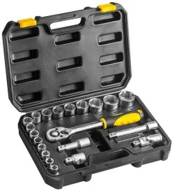 TOPEX Hylsset 1/2", 21 Delar