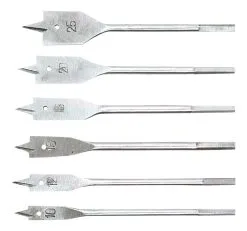 TOP TOOLS Träborrsats 10 -25 Mm, 6 Delar