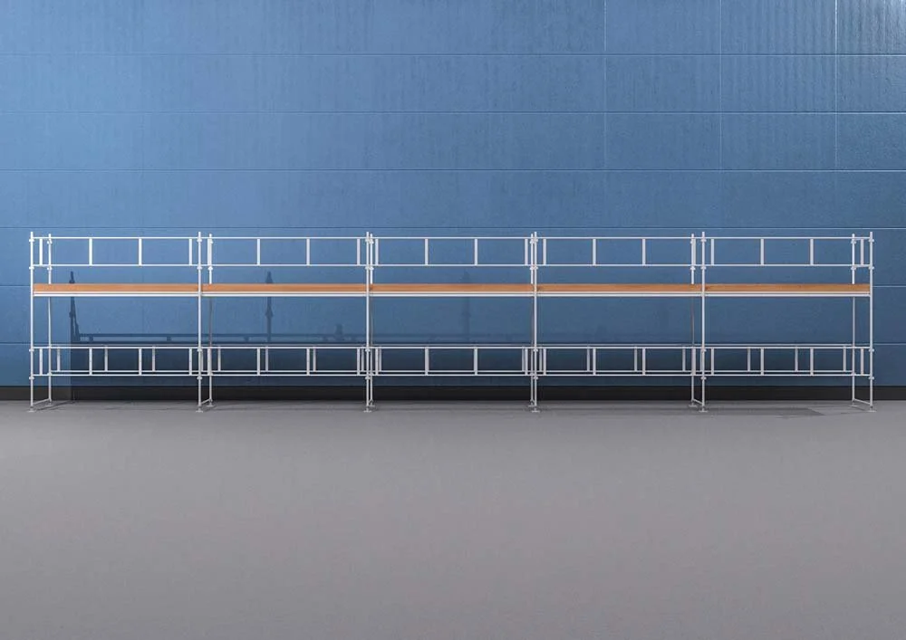 Gardeney Byggnadsställning Ram 15x4 M - Stål