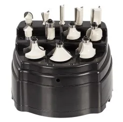 Graphite 12 St Frässtål - 8 Mm Skaft