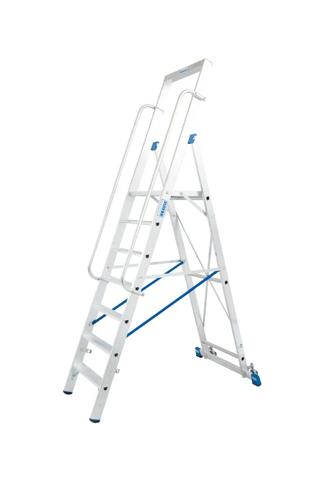 Trappstege - 7 Stegs Med Större Plattform - Bild 2