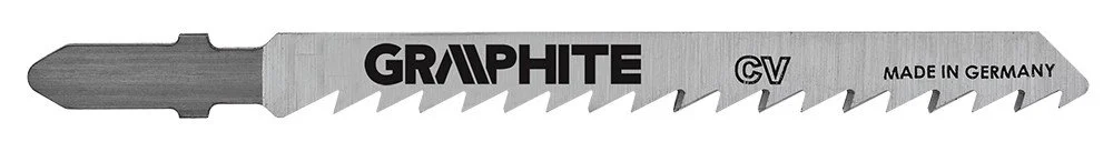 Graphite Sticksågblad, Bosch-fäste 75 X 100 6 TPI, 2 Delar