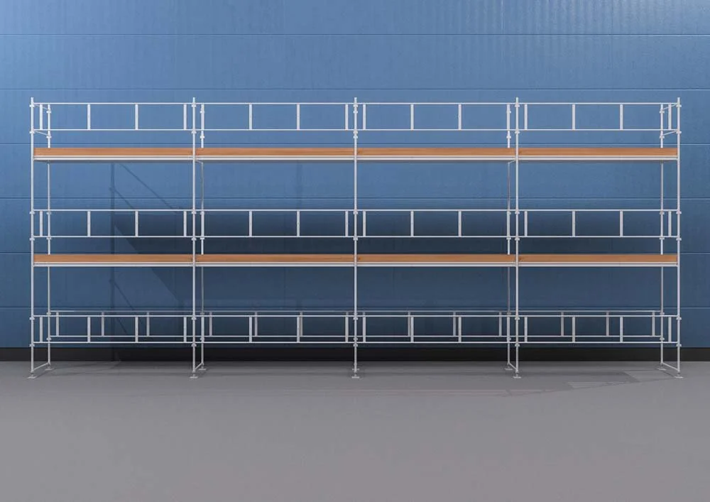 Gardeney Byggnadsställning Ram 12x6 M - Stål